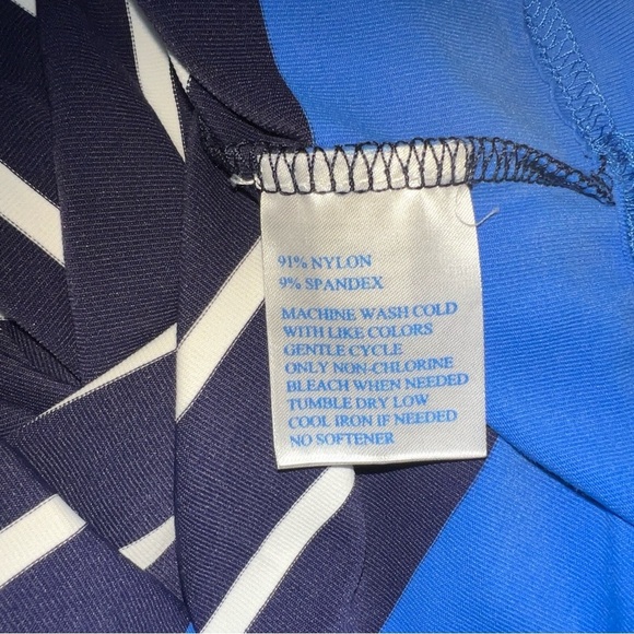 Southern Tide Women’s Soft Knit Striped Dress Crewneck 3/4 sleeves Navy White XS - Picture 11 of 16